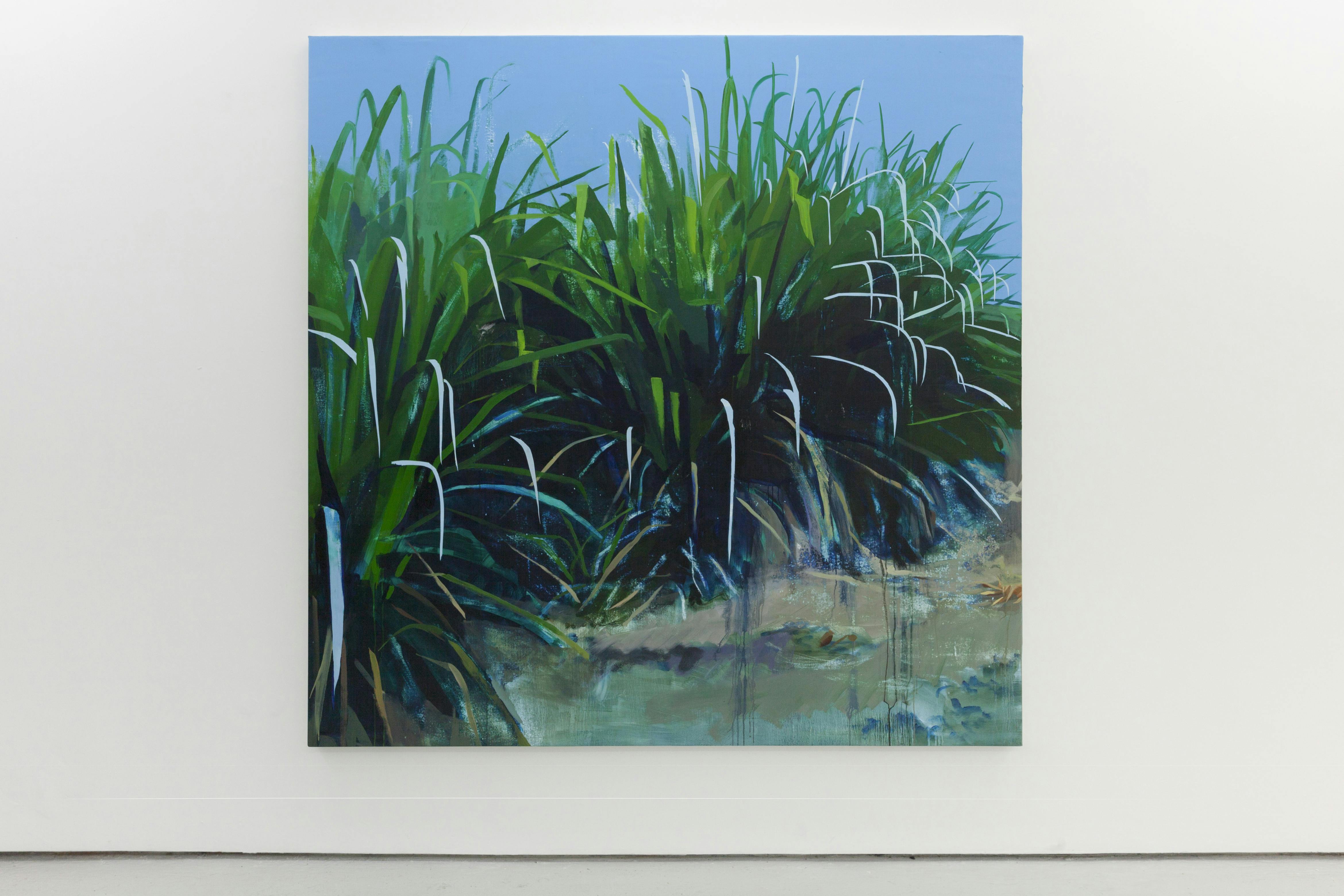 Ain't Shit Sweet II, 2023, oil and acrylic on canvas, 80 x 80 in (203.2 x 203.2 cm)