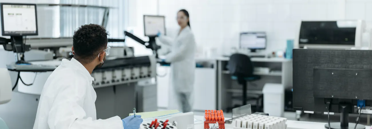 Scientists discuss lab results