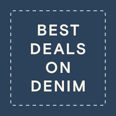 This is an image of best deals on denim