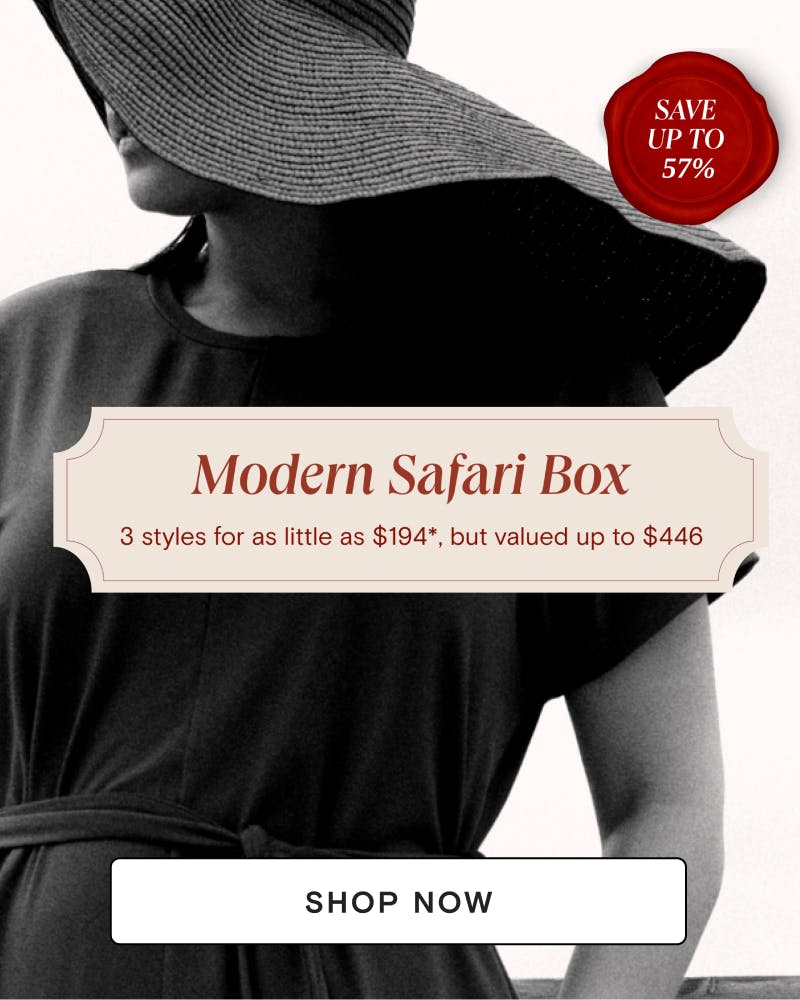 This is an image of modern safari box