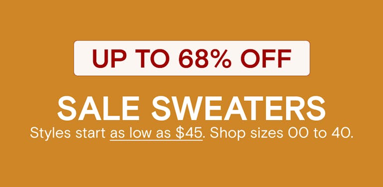 sweaters warehouse sale