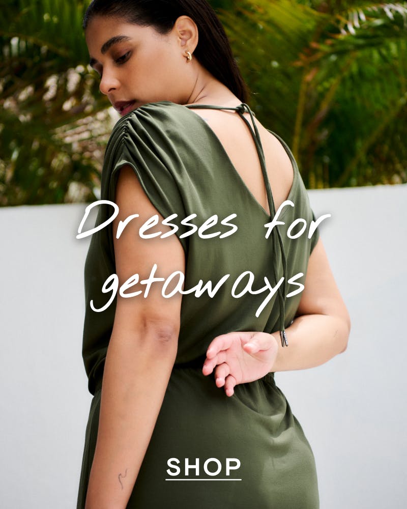 This is an image of getaway dresses