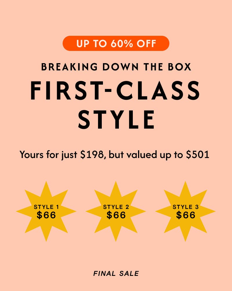 first class style box