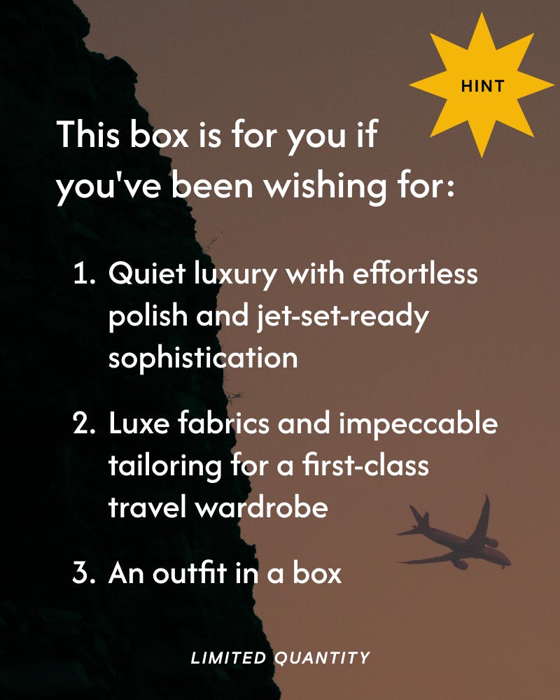 first class style box