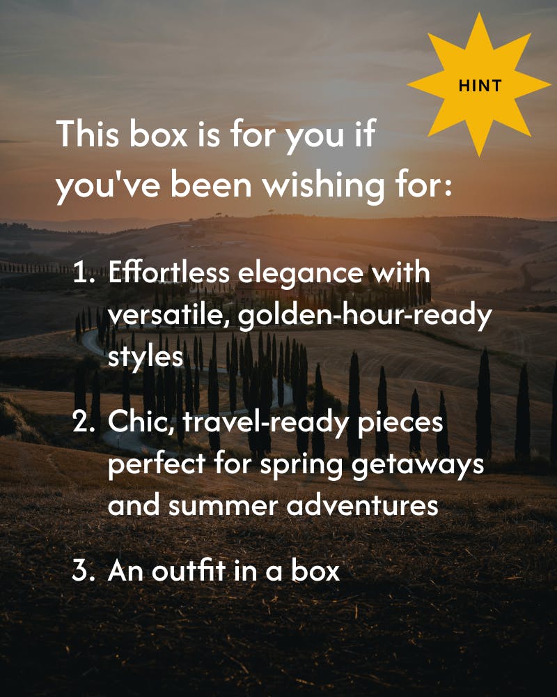 tuscan sunsets box