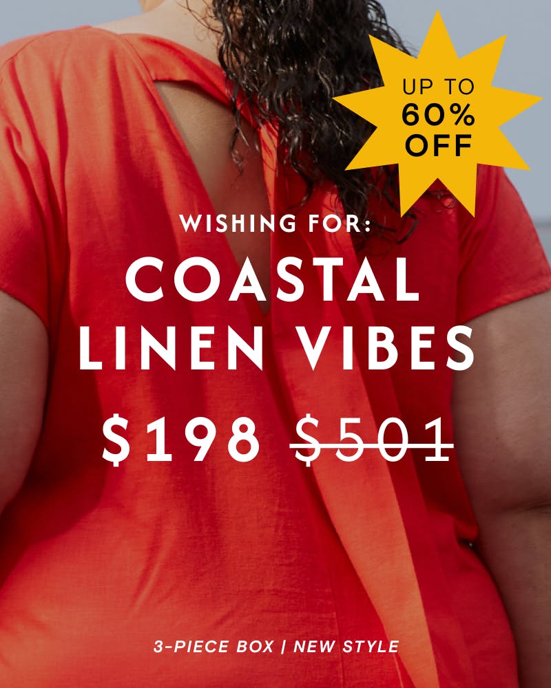 coastal linen vibes box