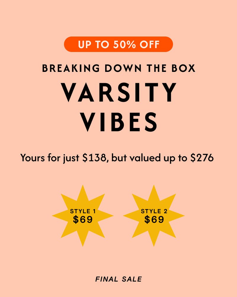 varsity vibes box