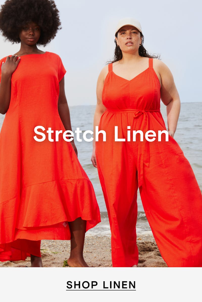 This is an image of stretch linen