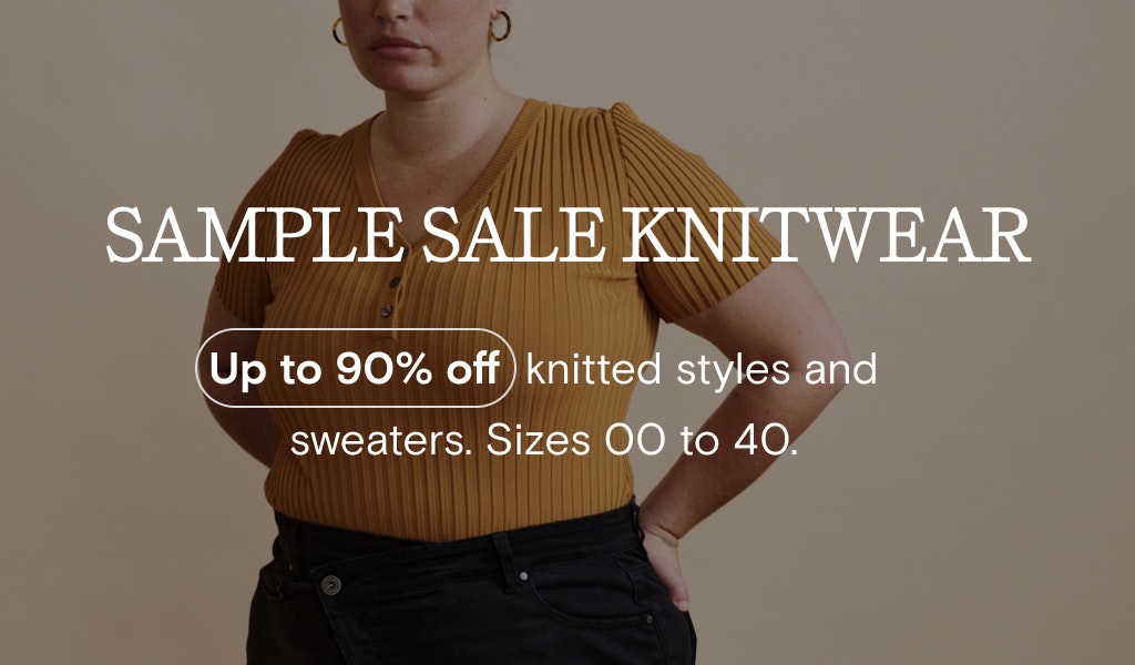 sample sale knitwear