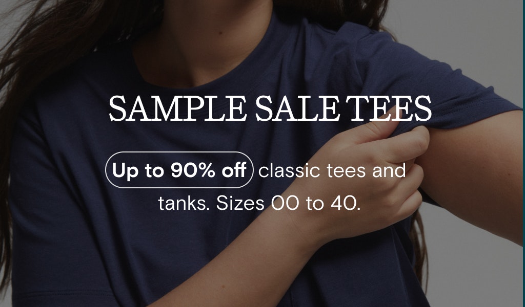 sample sale tees