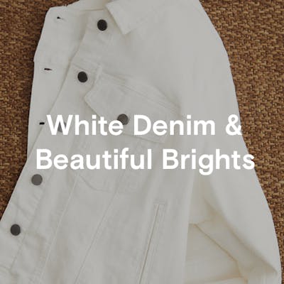 white denim