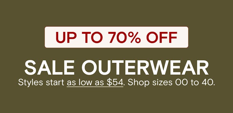 warehouse sale outerwear