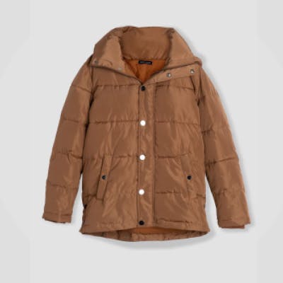 This is an image of puffer coat nav