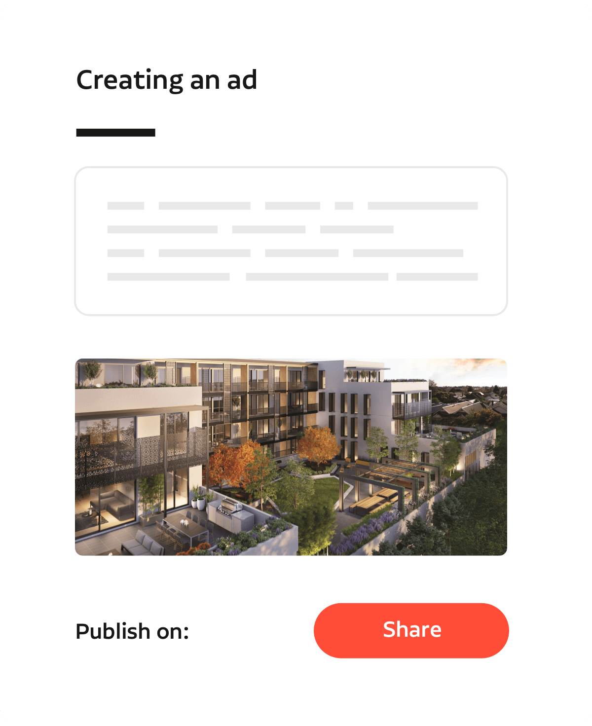 Publish your ads in a single click