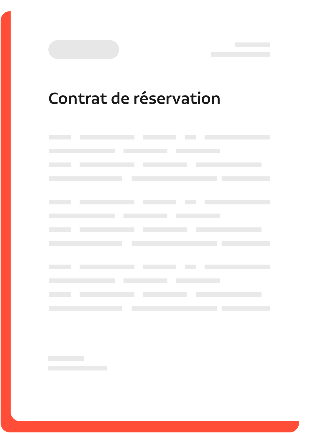 contrat de reservation vefa