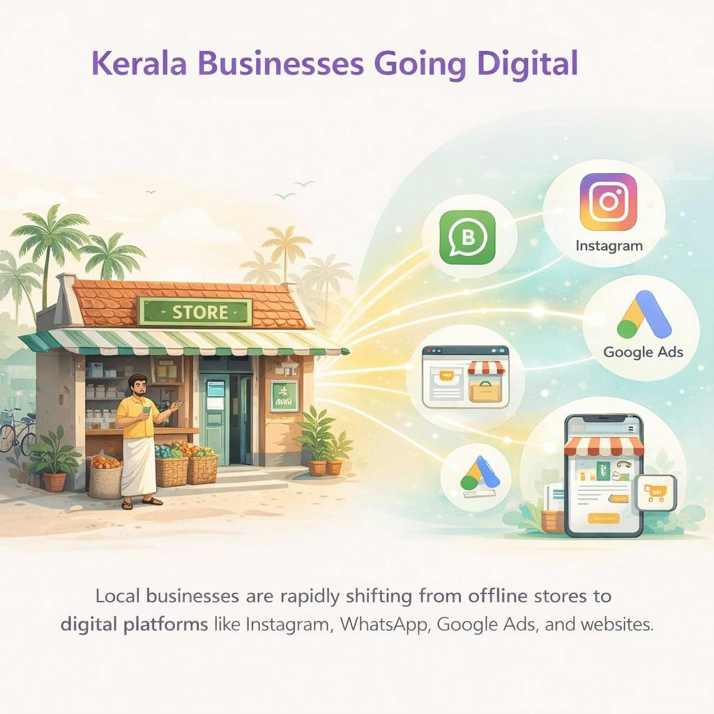 Kerala businesses goign digital