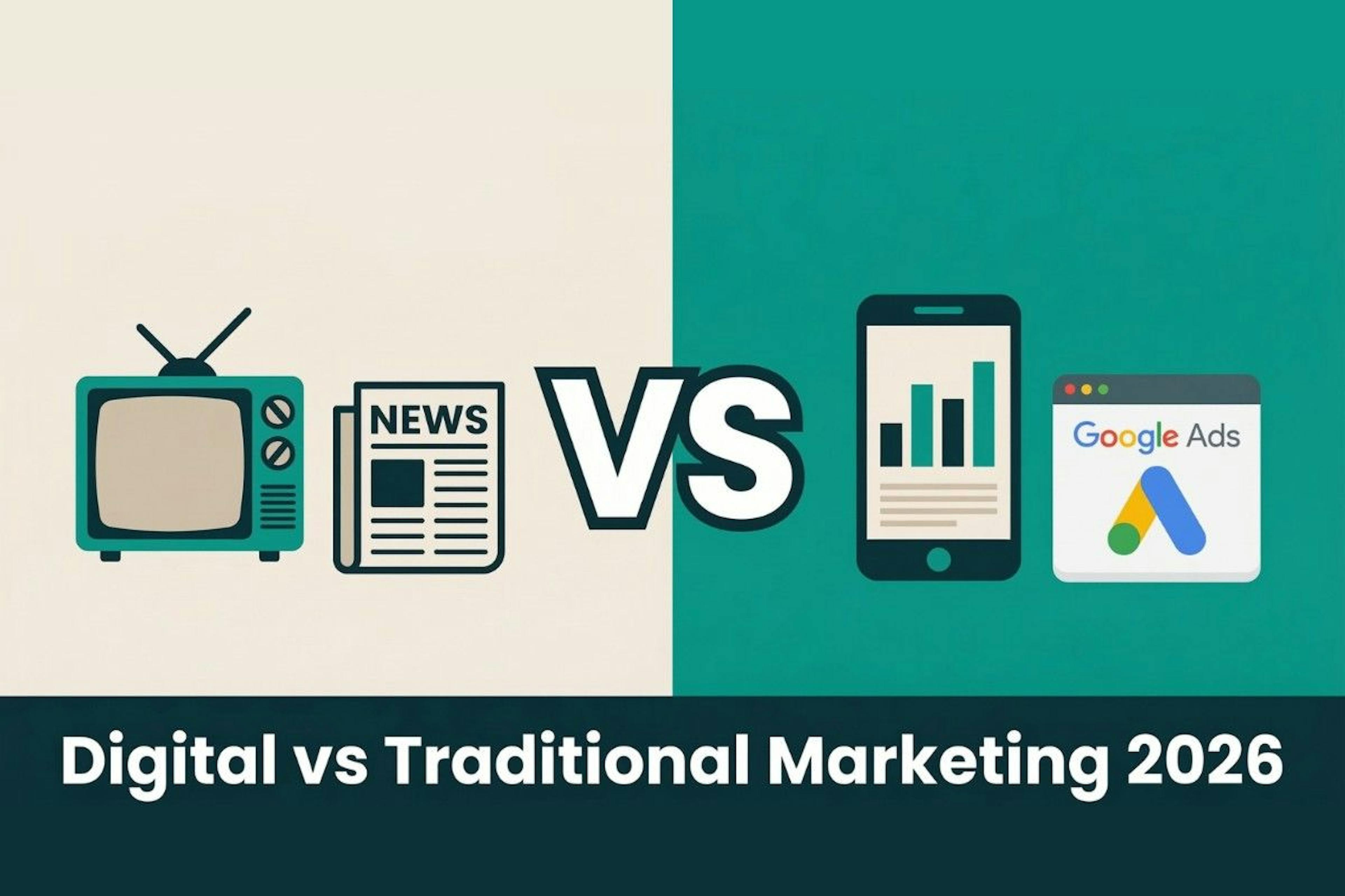 Digital marketing vs traditionla marketing 