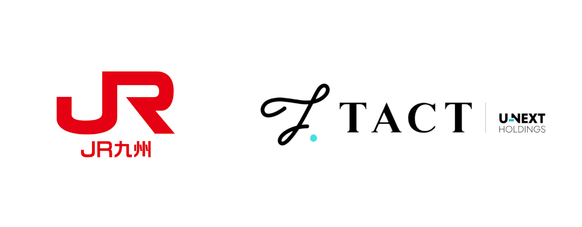 JR北九州ロゴ×TACTロゴ