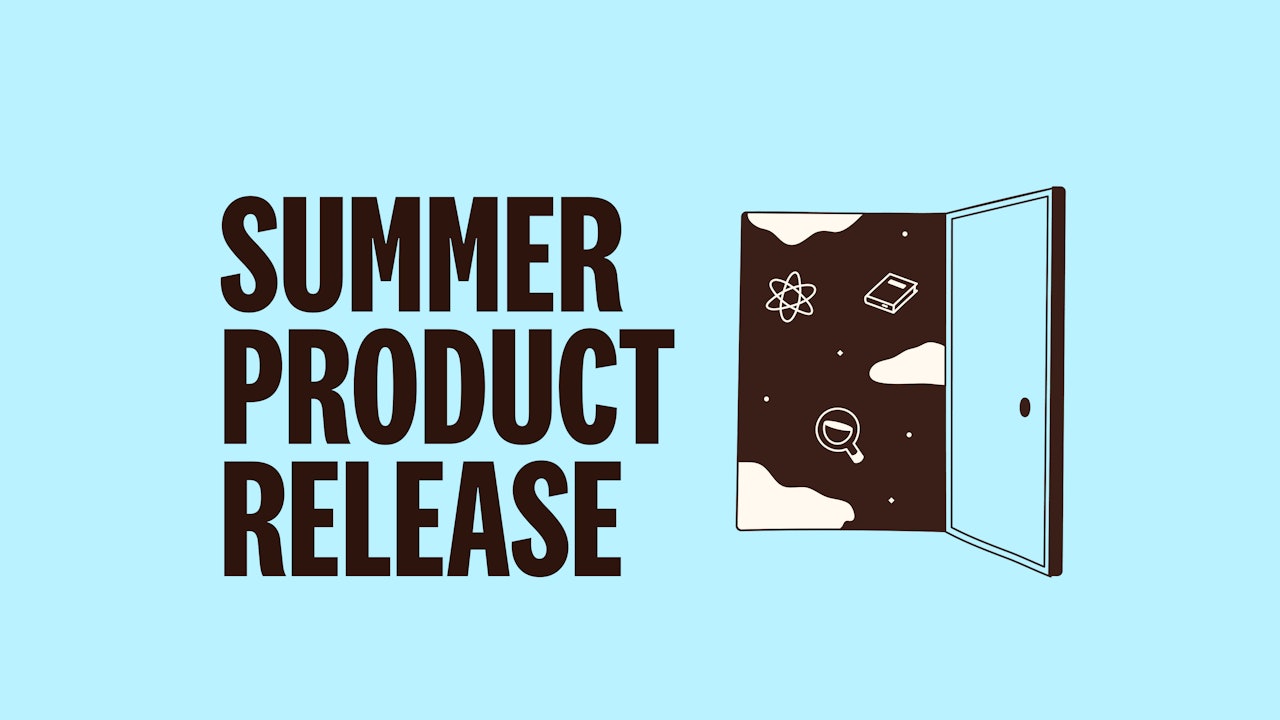 summer product release header image
