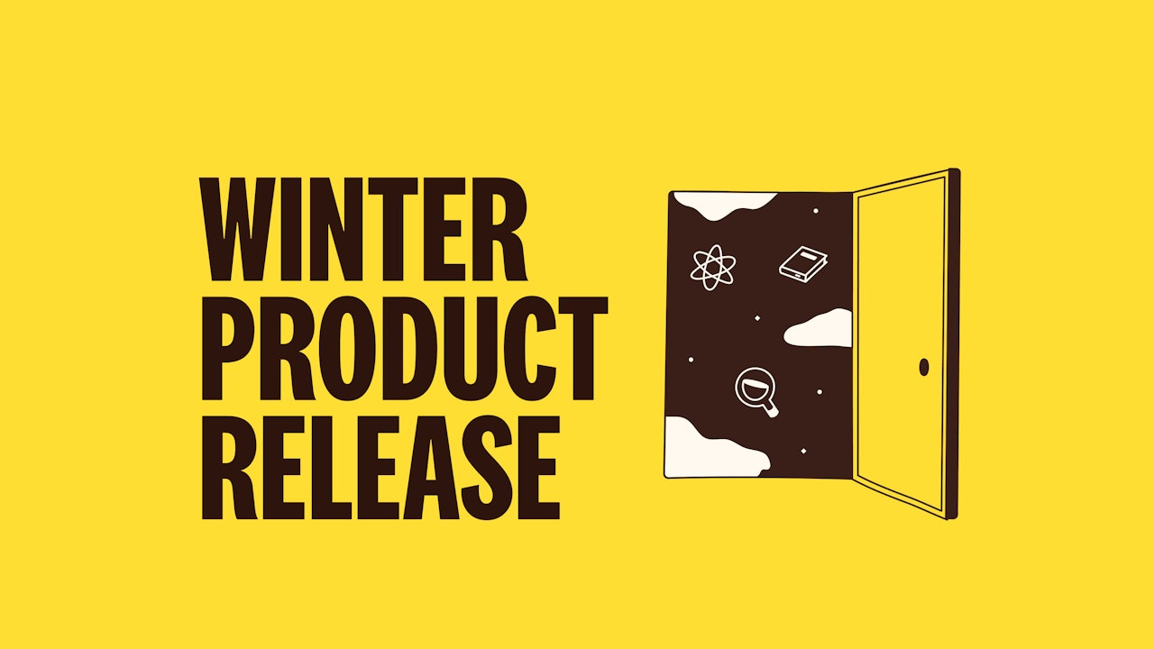 Winter product release