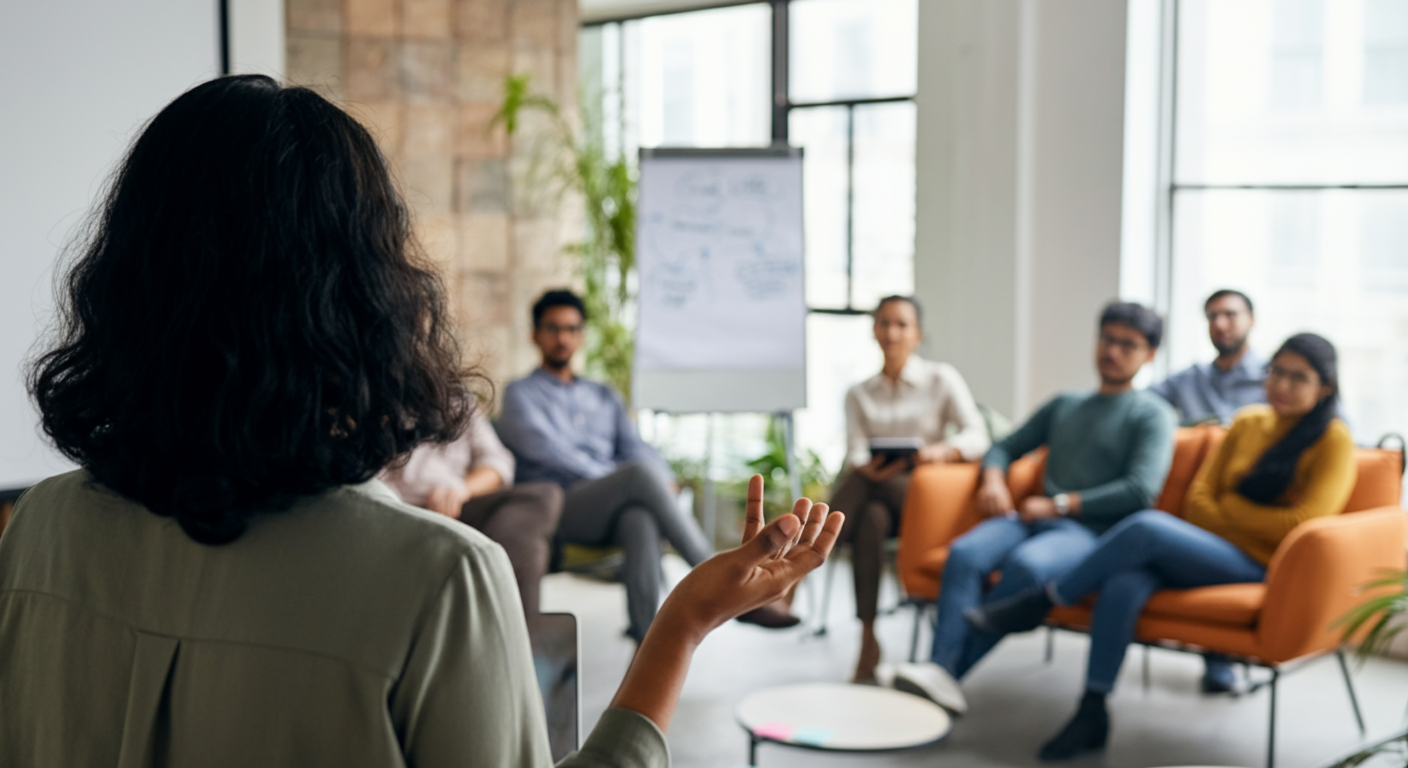 A casual setting with a couple enjoying a warm conversation over coffee, representing the supportive aspect of mental health discussions.