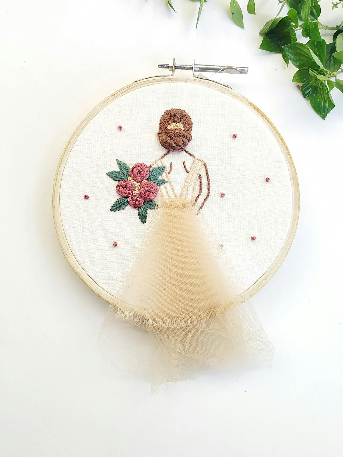 Hoopies Art wedding embroidery