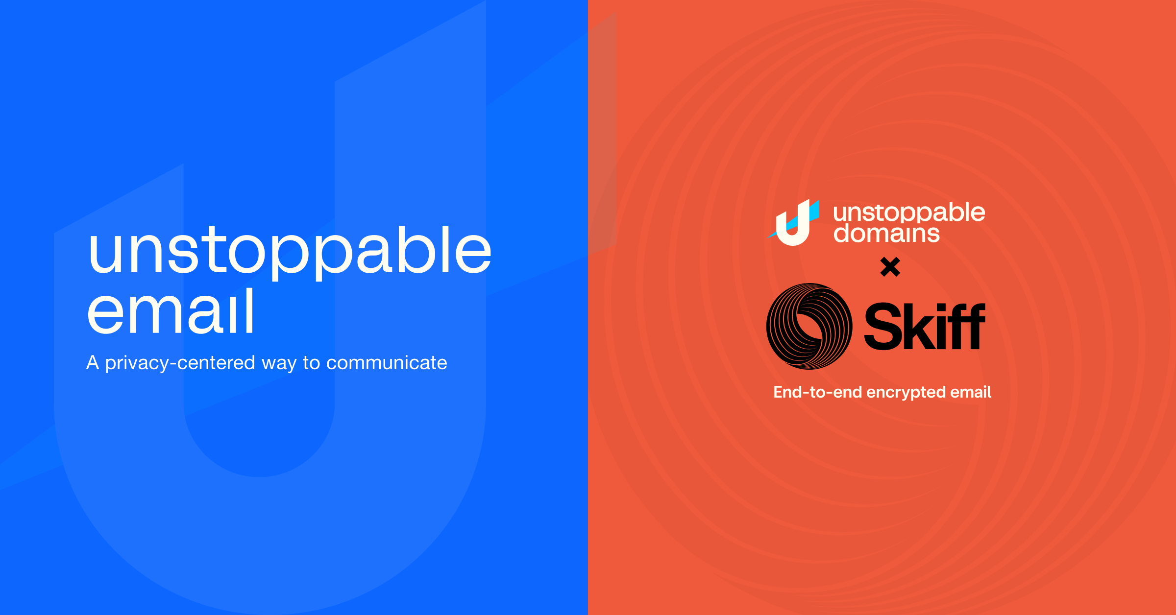 Introducing Unstoppable Email With Skiff | Unstoppable Domains