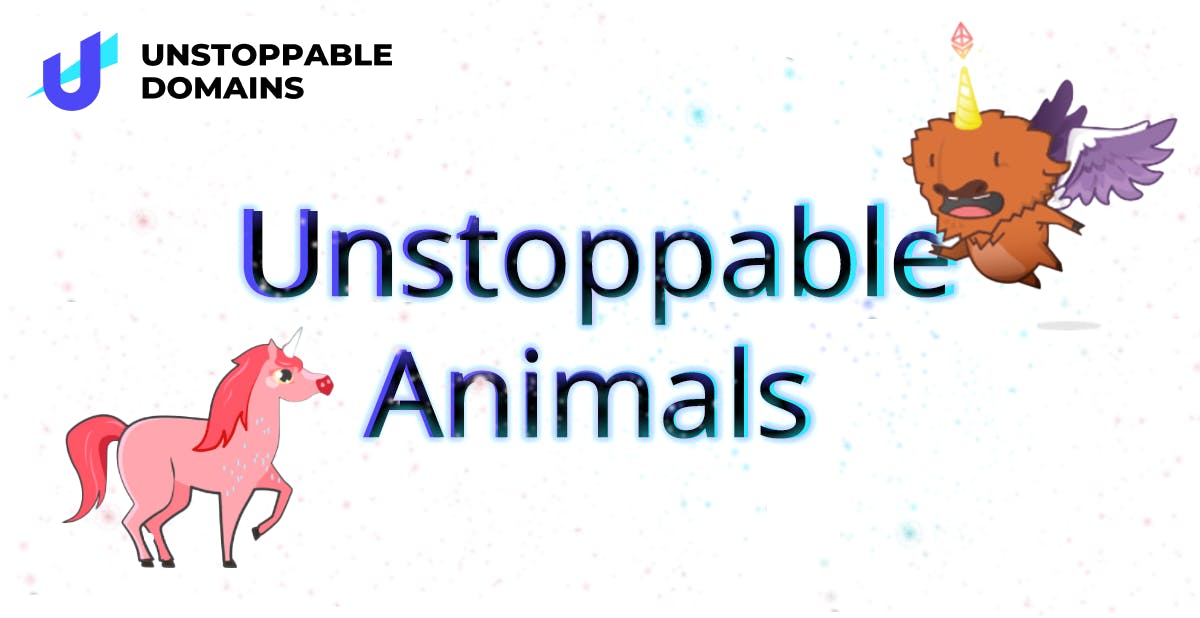 Unstoppable Domains Rare Animals