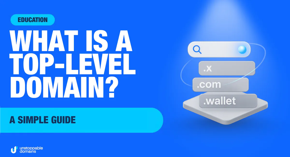 Upper Level Domain What Is a Top-Level Domain (TLD)? A Simple Guide | Unstoppable Domains