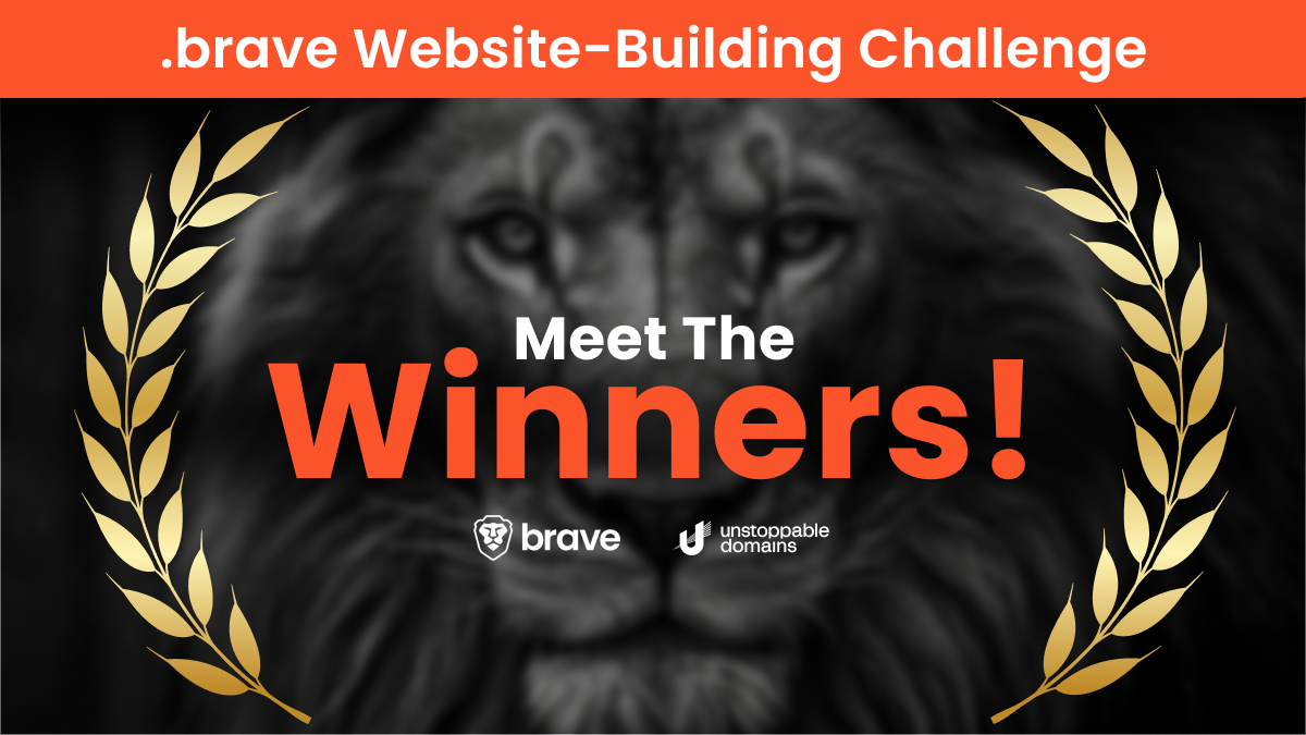 The .brave Website-Building Challenge: Top 10 Winners, People’s Choice ...