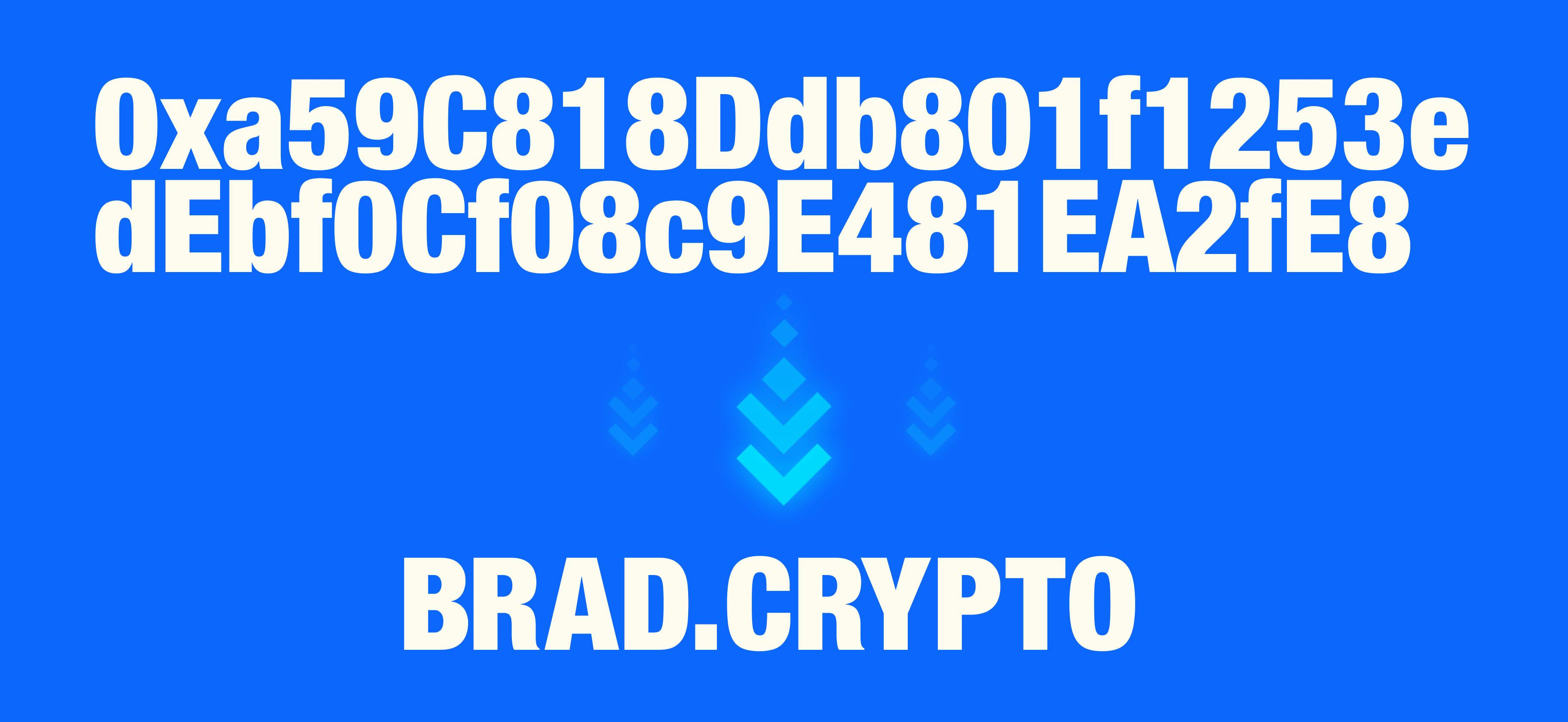 Who wants to send crypto to a 40 character hexadecimal address when they could use a Web3 domain? Nobody.