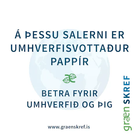 Límmiði – VOTTAÐUR PAPPÍR