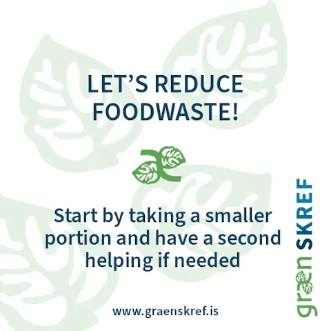 Límmiði – LET’S REDUCE FOODWASTE!