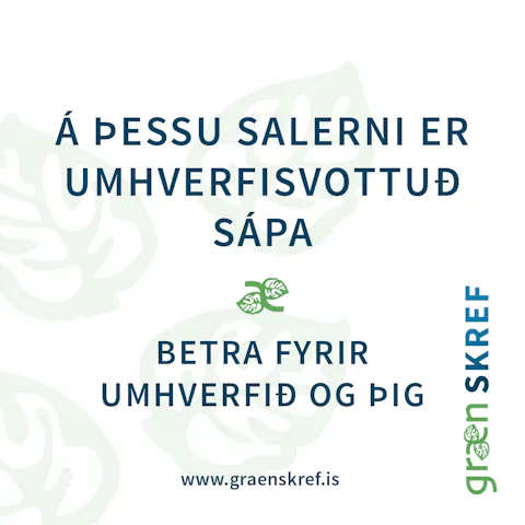 Límmiði – VOTTUÐ SÁPA