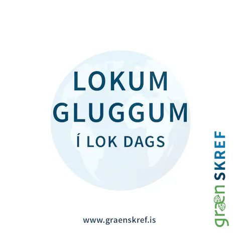 Límmiði – LOKUM GLUGGUM