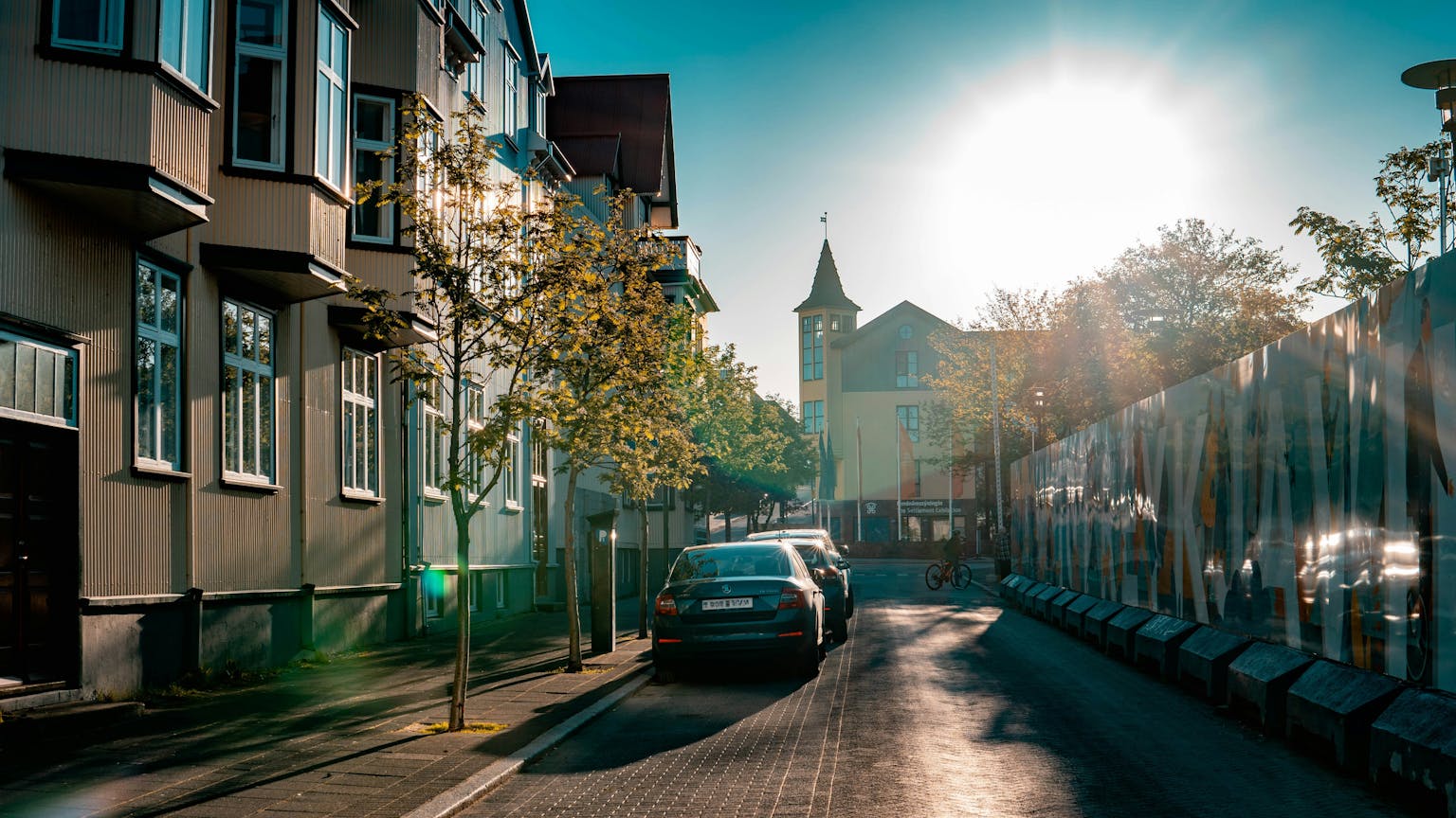 Umferðargata í Reykjavík