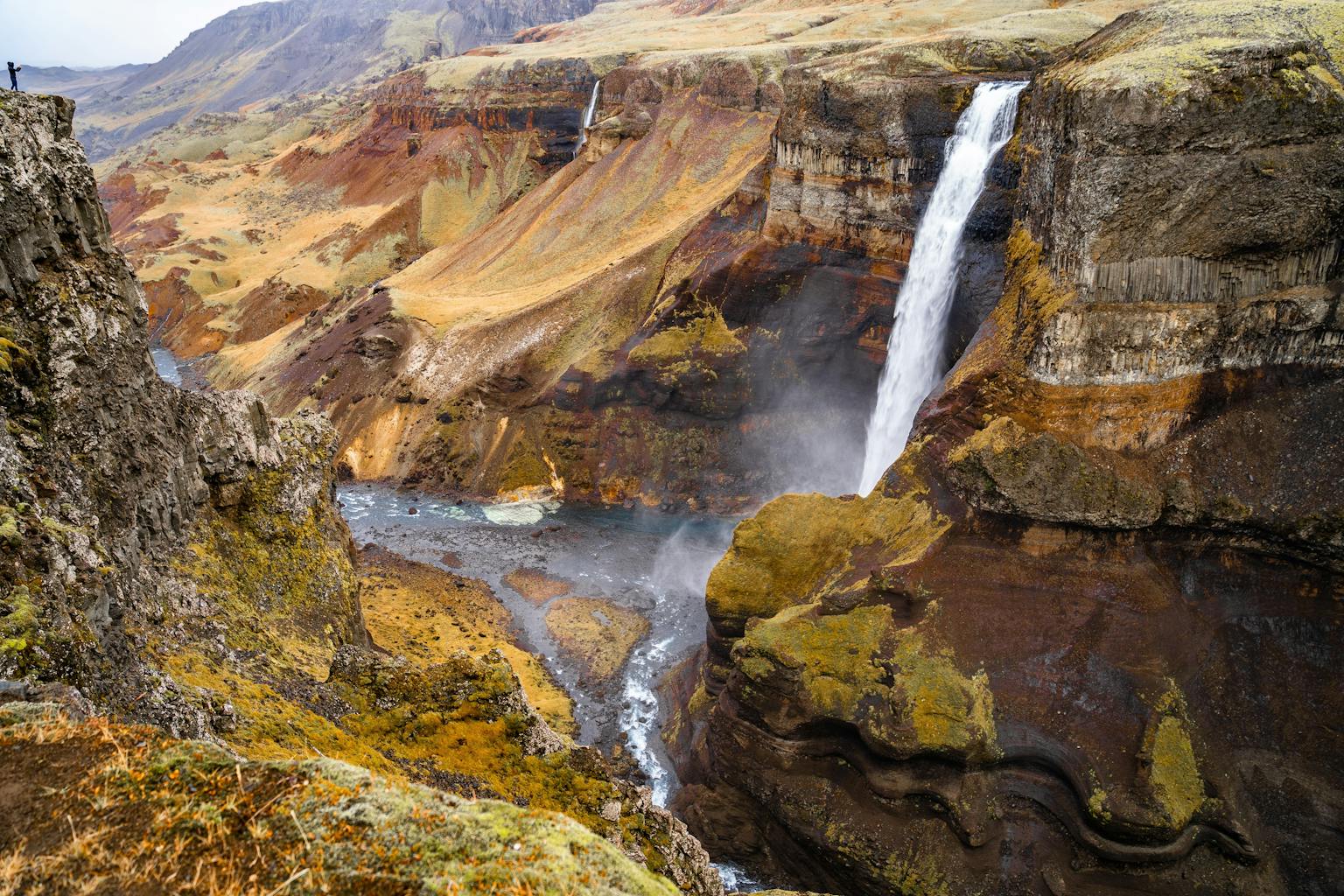 Háifoss í Þjórsárdal