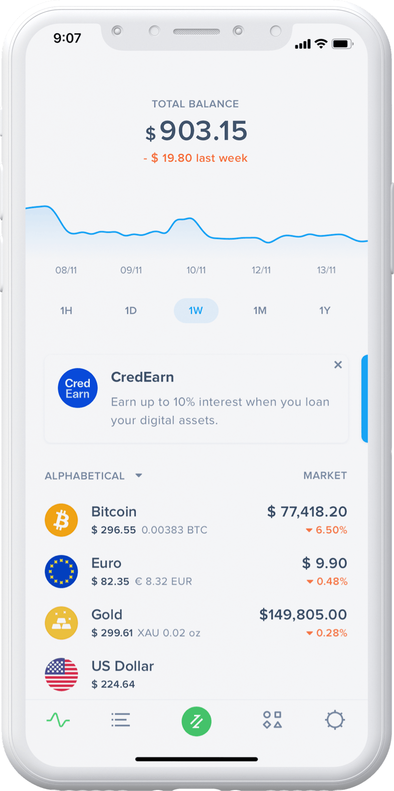 Bitcoin Wallet - BTC Wallet - Uphold