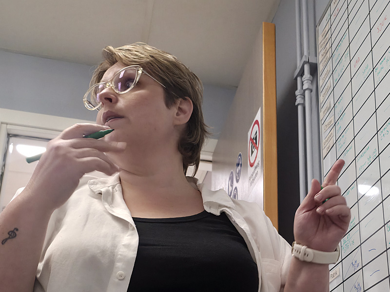 Nadja Lindeman är utvecklings- och planeringsansvarig på UPI