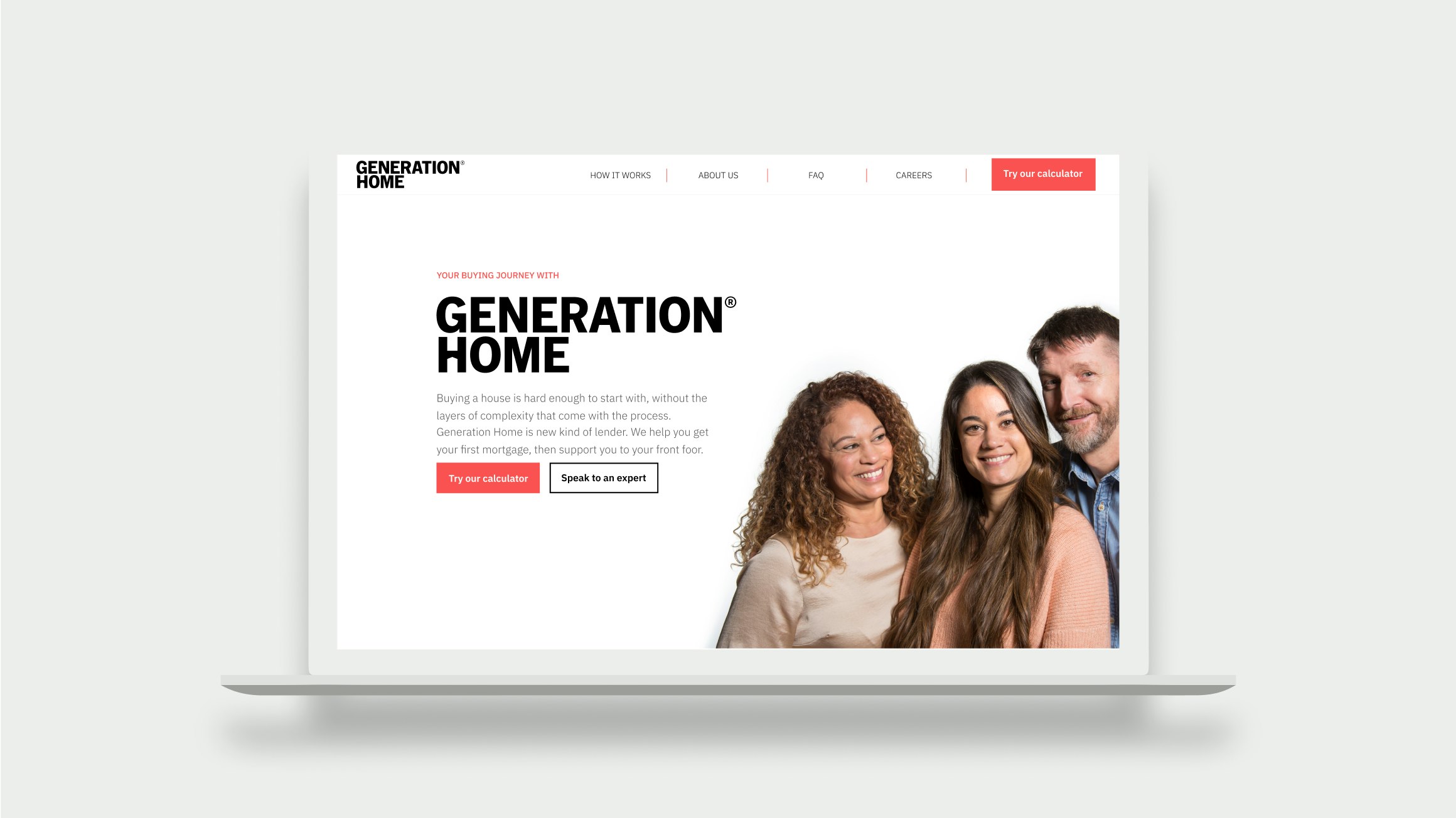 Generation Home launch website