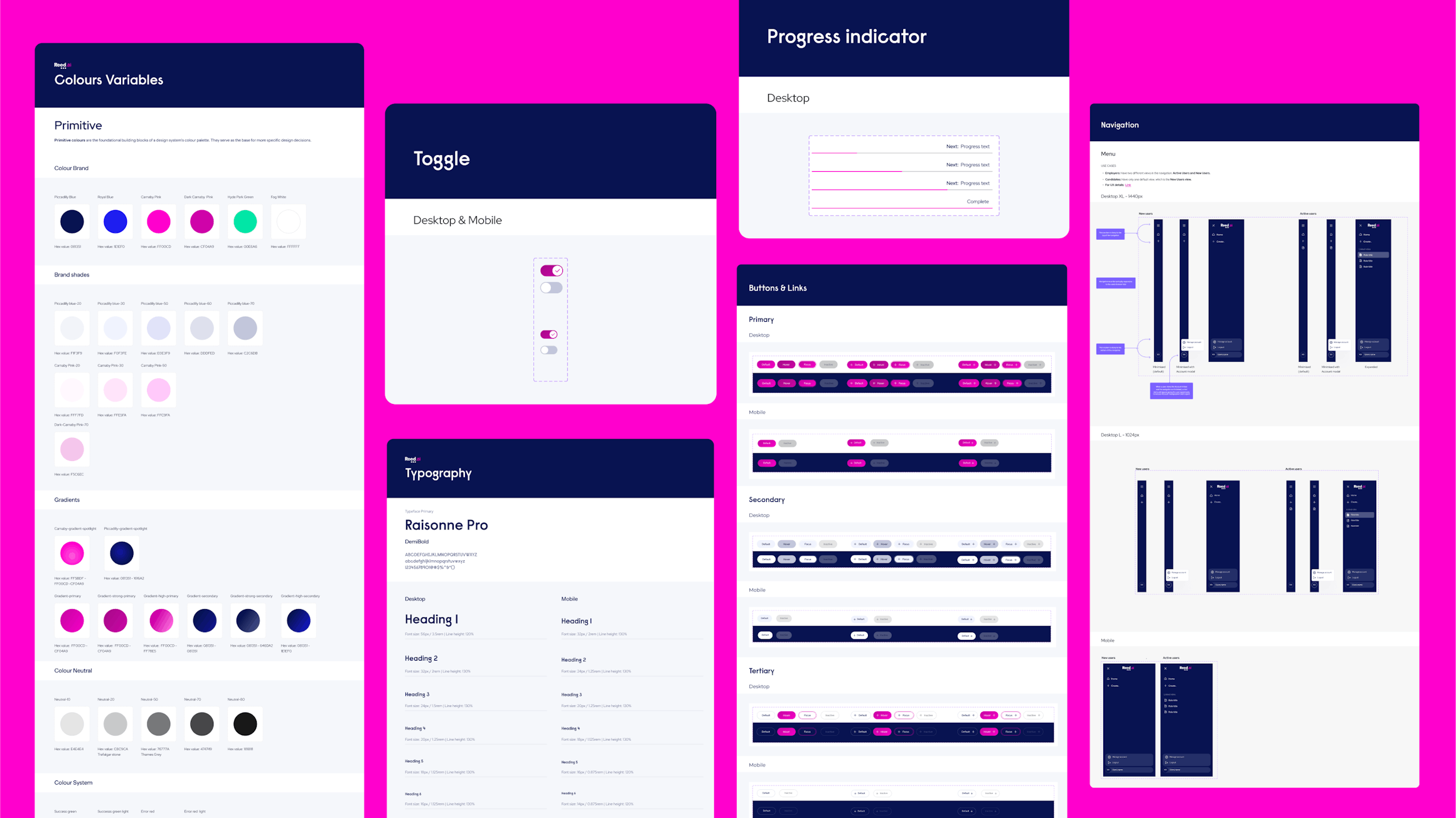 Reed.ai design system