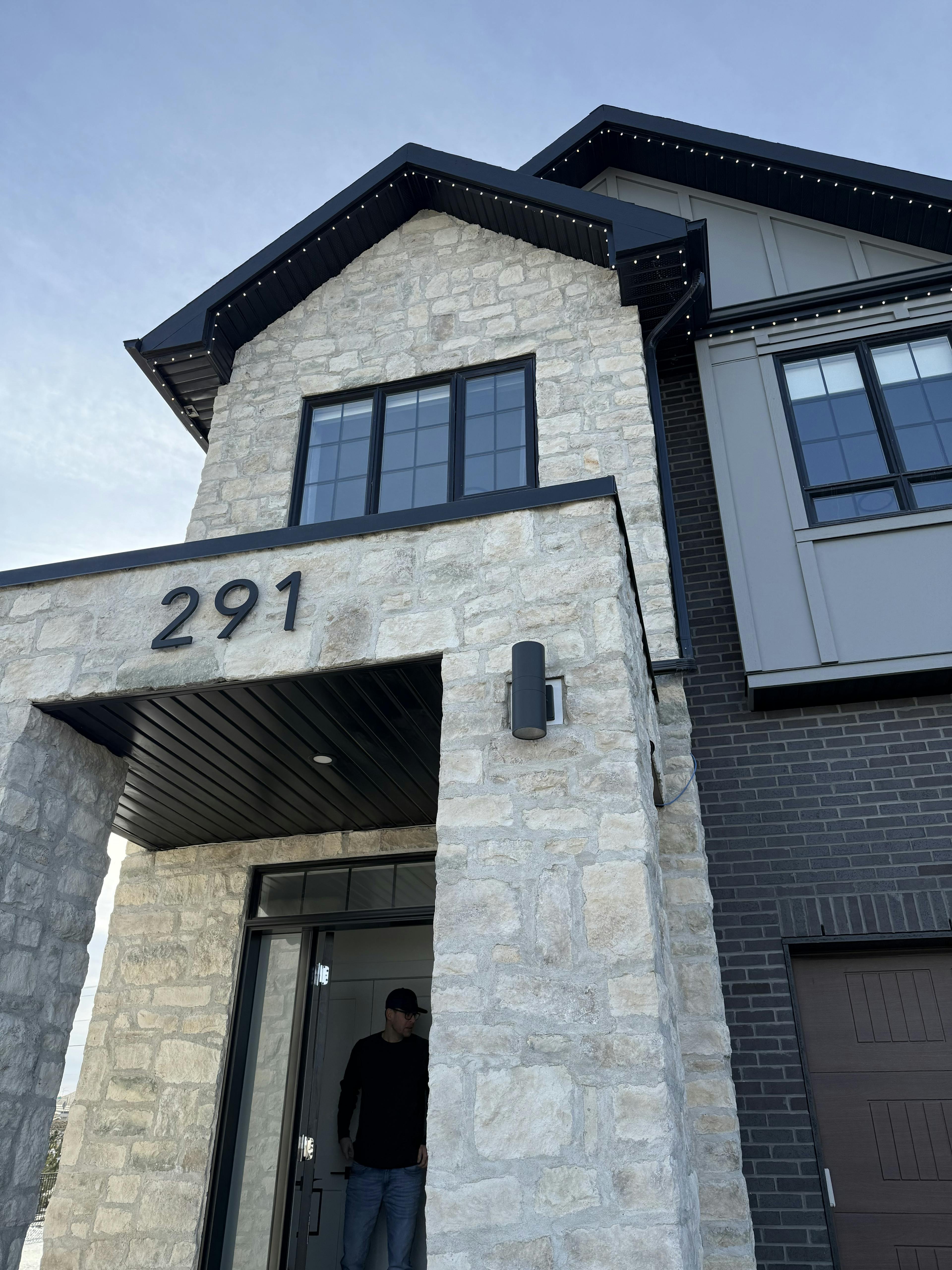 Luxury Paired Home by Partners- exterior close up view