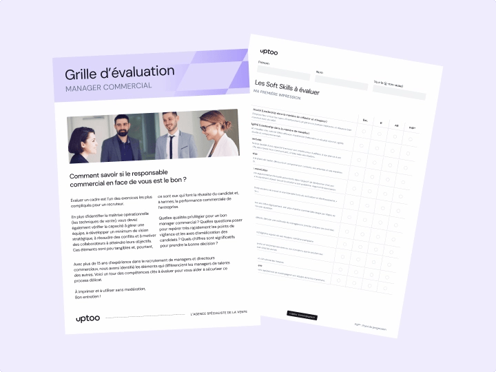 Grille pour évaluer en entretien un manager commercial