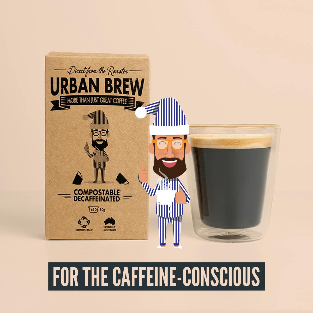 Urban Brew Decaf pods