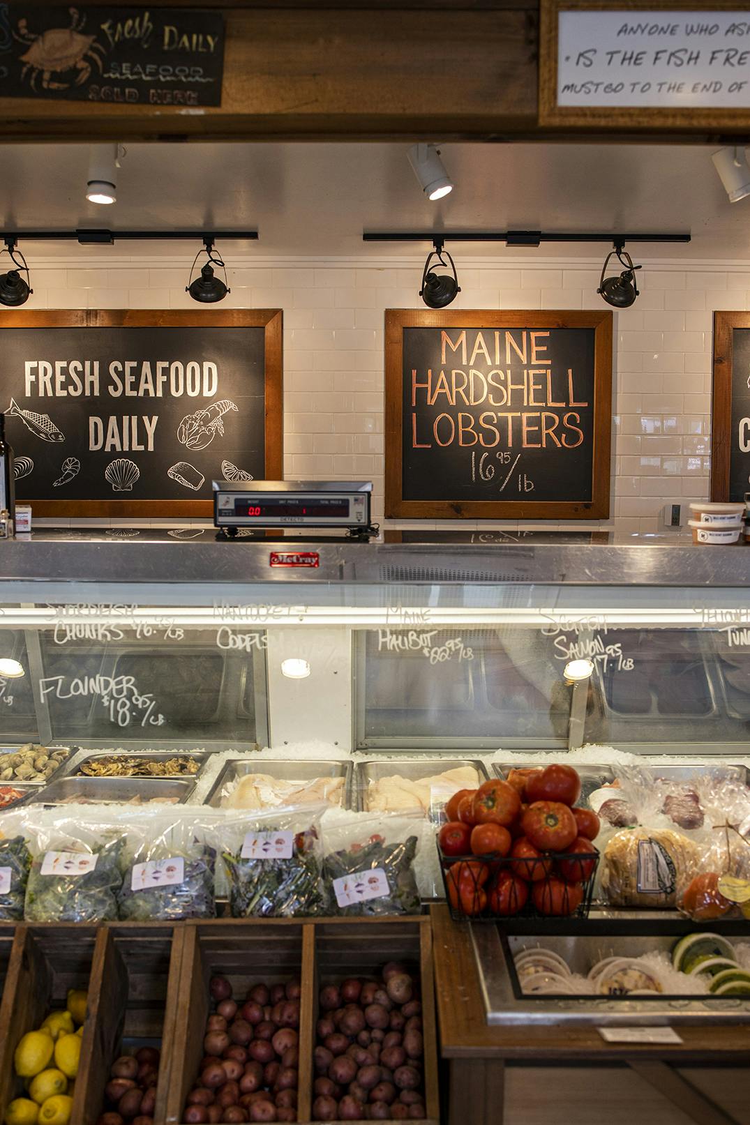 The market in Nantucket.