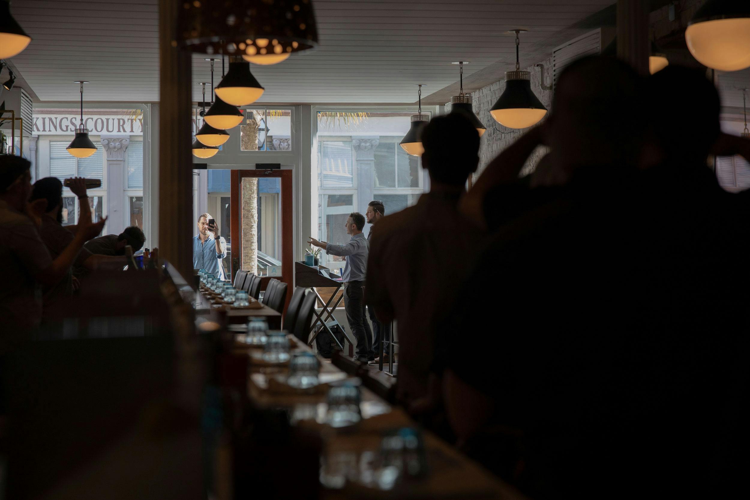 Opening Day at 167 Raw in Charleston.