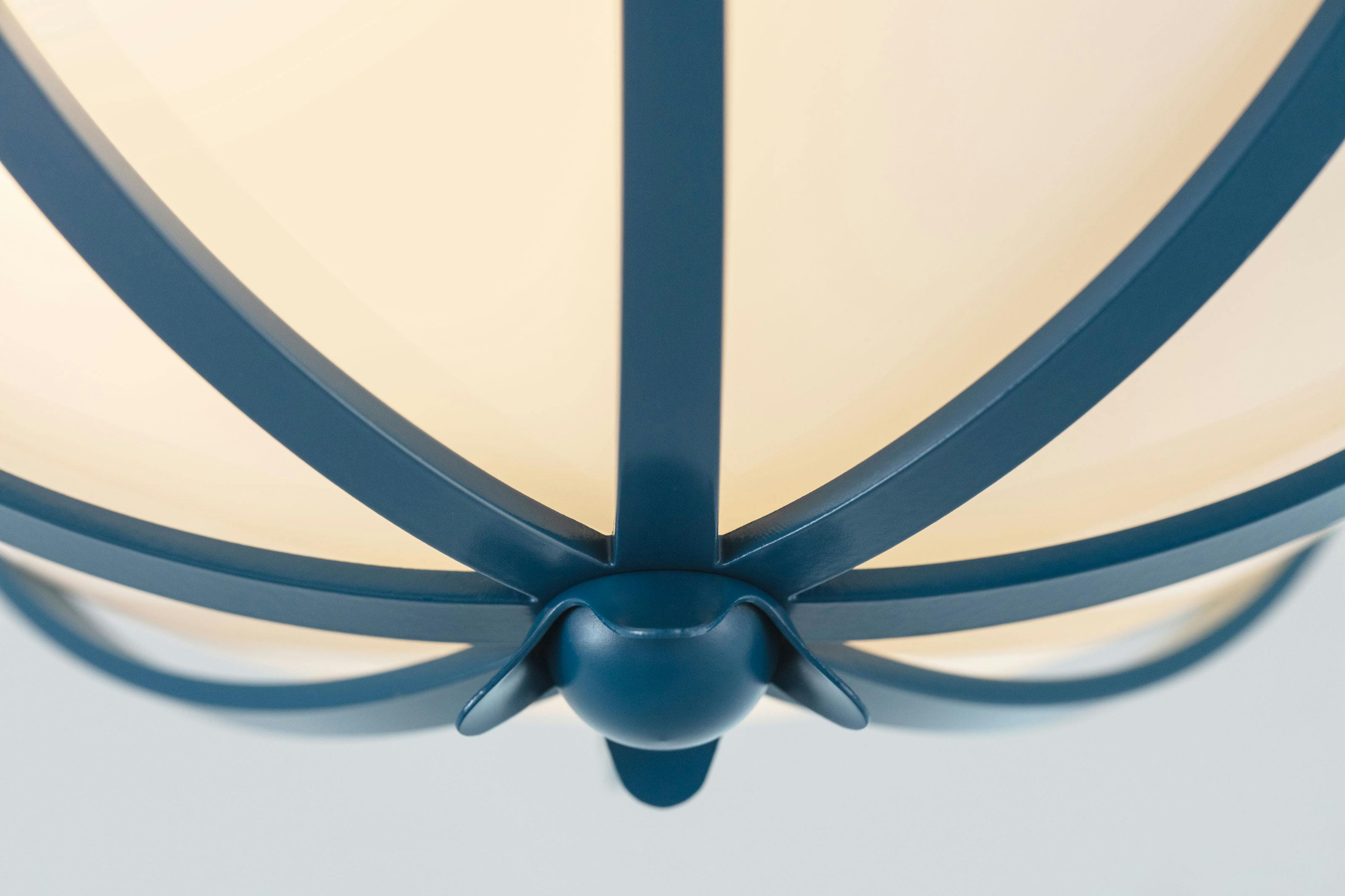 Crown shown in Benjamin Moore #2062-30 Blue Danube paint selection finish