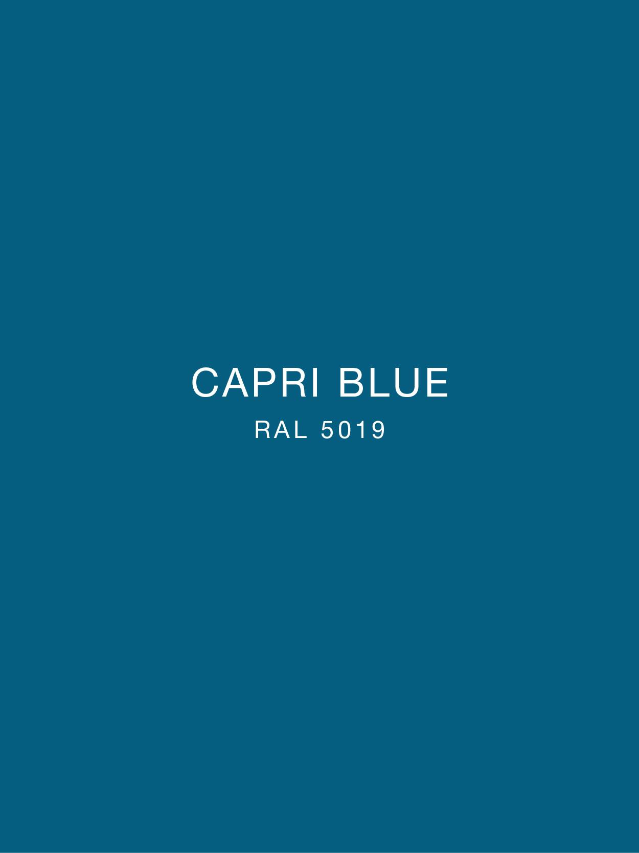 Capri blue RAL 5019