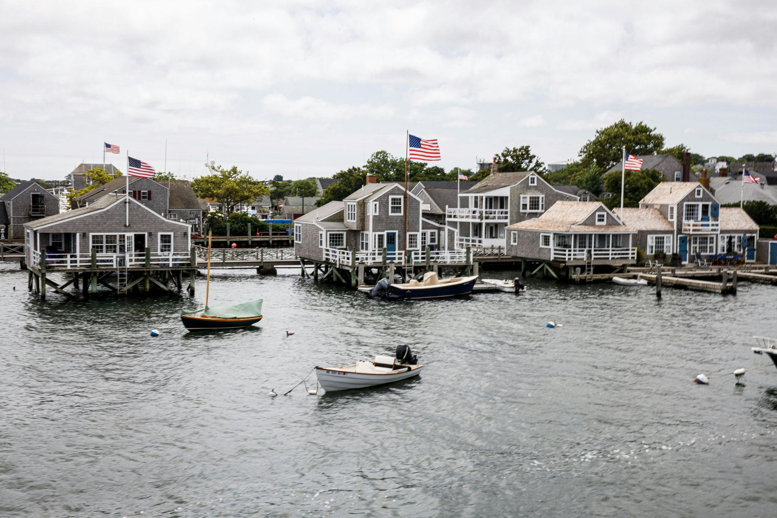 Leaving on the Nantucket Ferry.