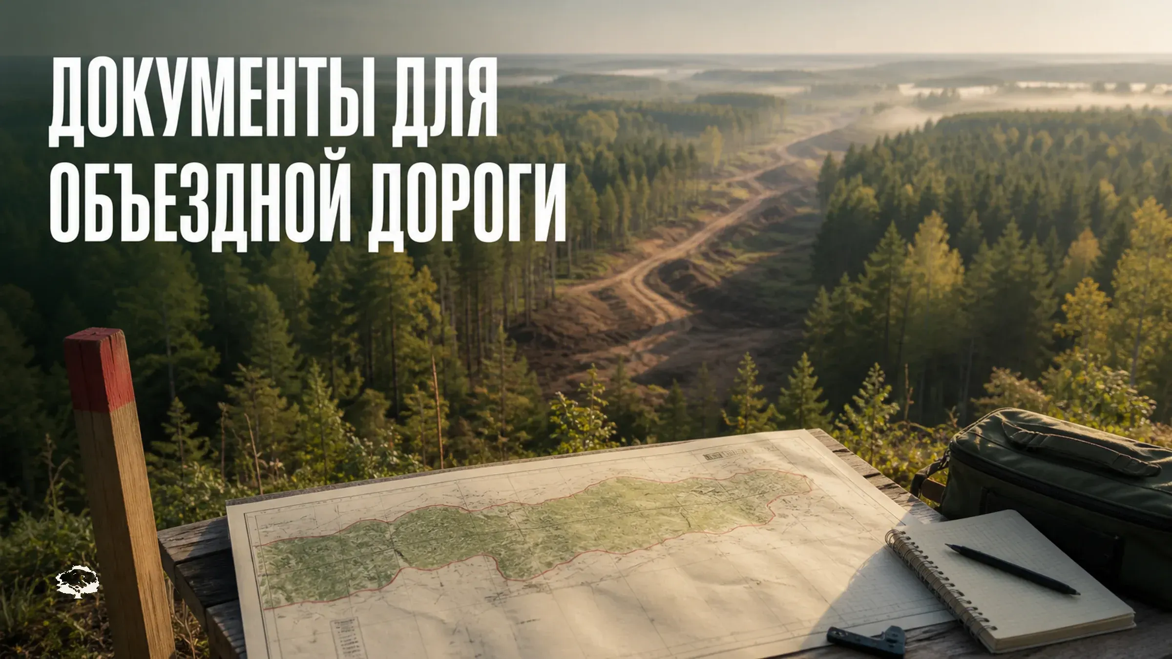 Документы на лесной участок для объездной дороги: лесной коридор и материалы обследования